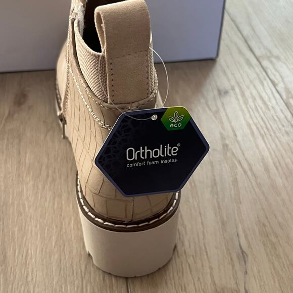 Sonoma Women’s Hadley Sand Chunky Boot Size 9 - Picture 3 of 7